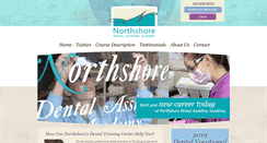 Desktop Screenshot of northshoredentalacademy.com